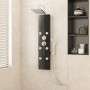Panel ducha de vidrio 25x47,5x130 cm negro von , Strahldüsen für Badewannen und Duschen - Ref: Foro24-151420, Preis: 204,36 €...