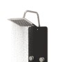 Panel ducha de vidrio 25x47,5x130 cm negro von , Strahldüsen für Badewannen und Duschen - Ref: Foro24-151420, Preis: 204,36 €...