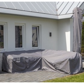 Madison Funda para juego de muebles de jardín gris 320x255x70 cm von , Abdeckungen für Gartenmöbel - Ref: Foro24-423694, Prei...