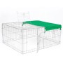 @Pet Recinto para mascotas de exterior Castle metal 144x112x60 cm von , Hundehütten und Zäune - Ref: Foro24-445131, Preis: 82...