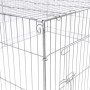 @Pet Recinto para mascotas de exterior Castle metal 144x112x60 cm von , Hundehütten und Zäune - Ref: Foro24-445131, Preis: 82...