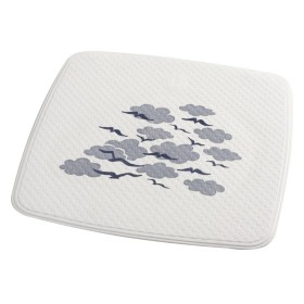 RIDDER Alfombrilla de ducha Helgoland blanco y azul 54x54 cm von , Teppiche und Badematten - Ref: Foro24-445029, Preis: 27,60...