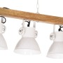 Lámpara de techo industrial madera de mango blanco E27 von , Lampen - Ref: Foro24-320524, Preis: 59,45 €, Rabatt: %