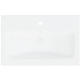 White engineered wood sink cabinet by vidaXL, bathroom vanities - Ref: Foro24-3071270, Price: 183,68 €, Discount: %