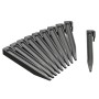 Natura Anclajes de jardín pequeños 10 unidades gris von , Garteneinfassung und Einfassung - Ref: Foro24-428502, Preis: 15,38 ...