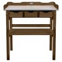 Esschert Design Mesa para macetas con cajones marrón by , Gardening tables - Ref: Foro24-433904, Price: 106,69 €, Discount: %