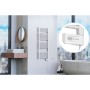 EISL Radiador de baño con temporizador blanco 120x50x15 cm von , Heizkörper - Ref: Foro24-438839, Preis: 346,89 €, Rabatt: %
