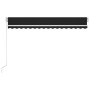Anthrazitgraue manuell einziehbare Markise 400x350 cm von vidaXL, Markisen - Ref: Foro24-3068979, Preis: 344,63 €, Rabatt: %