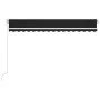 Anthrazitgraue manuell einziehbare Markise 400x350 cm von vidaXL, Markisen - Ref: Foro24-3068979, Preis: 356,79 €, Rabatt: %