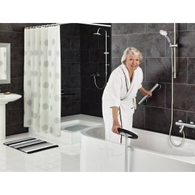 RIDDER Barra de agarre seguridad Premium 30 cm aluminio cromo y negro by , Safety handles - Ref: Foro24-445017, Price: 24,37 ...