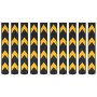 Protectores de esquina reflectantes 10 unidades goma 80 cm by , Parking signs and fords - Ref: Foro24-142840, Price: 85,93 €,...