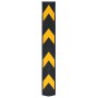 Protectores de esquina reflectantes 10 unidades goma 80 cm by , Parking signs and fords - Ref: Foro24-142840, Price: 85,93 €,...