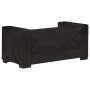 Sofá de 2 plazas cuero auténtico negro by , Sofas - Ref: Foro24-325119, Price: 470,81 €, Discount: %