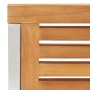 Sillas de jardín 2 uds madera maciza de teca y acero inoxidable von , Gartenstühle - Ref: Foro24-46515, Preis: 223,47 €, Raba...