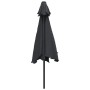 Sombrilla de jardín con palo de metal negro 300 cm von , Sonnenschirme - Ref: Foro24-47126, Preis: 68,81 €, Rabatt: %