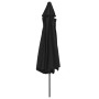 Sombrilla de jardín con palo de metal negra 390 cm by , Umbrellas - Ref: Foro24-47384, Price: 82,56 €, Discount: %