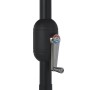 Sombrilla de jardín con palo de metal negra 390 cm by , Umbrellas - Ref: Foro24-47384, Price: 82,56 €, Discount: %