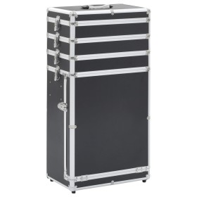 Maletín trolley de maquillaje de aluminio negro von , Kulturbeutel - Ref: Foro24-91812, Preis: 114,61 €, Rabatt: %