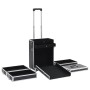 Maletín trolley de maquillaje de aluminio negro von , Kulturbeutel - Ref: Foro24-91812, Preis: 114,61 €, Rabatt: %