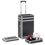 Maletín trolley de maquillaje de aluminio negro von , Kulturbeutel - Ref: Foro24-91812, Preis: 114,61 €, Rabatt: %