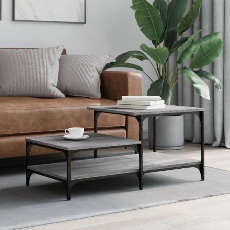 Mesa de centro madera de ingeniería gris Sonoma 100x50,5x45 cm von , Couchtisch - Ref: Foro24-835382, Preis: 42,74 €, Rabatt: %
