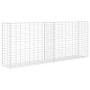 Cesta de gaviones de acero galvanizado 85x30x200 cm de , Paneles de vallas - Ref: Foro24-142359, Precio: 86,81 €, Descuento: %