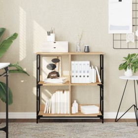 Estantería de madera de ingeniería roble Sonoma 78,5x33x82 cm de , Librerías y estanterías - Ref: Foro24-835245, Precio: 54,1...