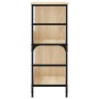 Estantería de madera de ingeniería roble Sonoma 78,5x33x82 cm von , Bücherregale und Regale - Ref: Foro24-835245, Preis: 54,1...