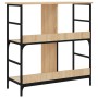 Estantería de madera de ingeniería roble Sonoma 78,5x33x82 cm von , Bücherregale und Regale - Ref: Foro24-835245, Preis: 54,1...