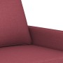 Juego de sofás con cojines 3 piezas tela rojo tinto von , Sofas - Ref: Foro24-3201434, Preis: 573,50 €, Rabatt: %