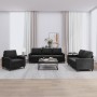 Juego de sofás con cojines 3 piezas terciopelo negro von , Sofas - Ref: Foro24-3201481, Preis: 649,48 €, Rabatt: %
