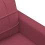 Juego de sofás con cojines 4 piezas tela rojo tinto by , Sofas - Ref: Foro24-3201256, Price: 596,32 €, Discount: %