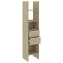 Estantería madera contrachapada color roble Sonoma 40x35x180 cm by , Bookcases and shelves - Ref: Foro24-803419, Price: 71,40...