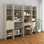 Estantería madera contrachapada color roble Sonoma 40x35x180 cm by , Bookcases and shelves - Ref: Foro24-803419, Price: 71,40...