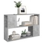 Librería de madera contrachapada gris hormigón 100x24x63 cm by , Bookcases and shelves - Ref: Foro24-809174, Price: 48,27 €, ...