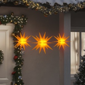 Lámparas de Navidad LED plegables 3 unidades amarillo by , Christmas lights - Ref: Foro24-356198, Price: 28,63 €, Discount: %