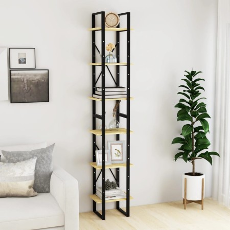 Estantería alta madera maciza de pino 40x30x210 cm von , Bücherregale und Regale - Ref: Foro24-806502, Preis: 106,71 €, Rabat...