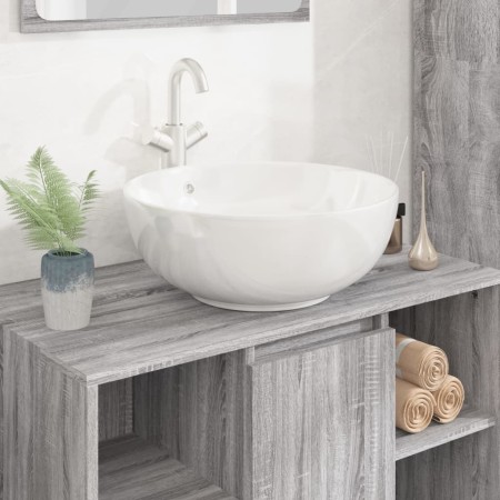 Lavabo redondo cerámica blanco 44x17 cm von , Sinkt - Ref: Foro24-153342, Preis: 79,48 €, Rabatt: %