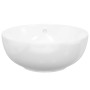 Lavabo redondo cerámica blanco 44x17 cm von , Sinkt - Ref: Foro24-153342, Preis: 79,48 €, Rabatt: %