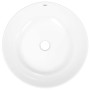 Lavabo redondo cerámica blanco 44x17 cm von , Sinkt - Ref: Foro24-153342, Preis: 79,48 €, Rabatt: %