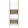 Estantería madera contrachapada blanco y roble 60x35x180 cm by , Bookcases and shelves - Ref: Foro24-803412, Price: 91,10 €, ...