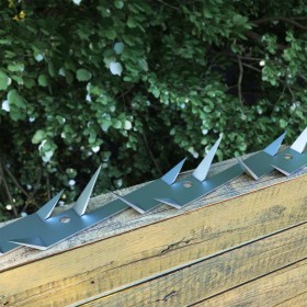 Pinchos de muro 25 unidades acero 1 m von , Spikes zur Verankerung im Boden - Ref: Foro24-144566, Preis: 157,05 €, Rabatt: %