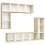 Muebles de salón 4 piezas madera de ingeniería roble Sonoma von , TV-Möbel - Ref: Foro24-3079822, Preis: 210,77 €, Rabatt: %