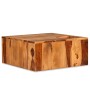 Mesa de centro de madera maciza de sheesham 70x70x30 cm by , Coffee table - Ref: Foro24-244927, Price: 135,98 €, Discount: %
