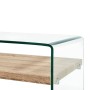 Mesa de centro de vidrio templado transparente 98x45x31 cm by , Coffee table - Ref: Foro24-284743, Price: 208,07 €, Discount: %