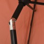 Sombrilla de jardín con palo de metal terracota 300 cm by , Umbrellas - Ref: Foro24-313753, Price: 64,03 €, Discount: %