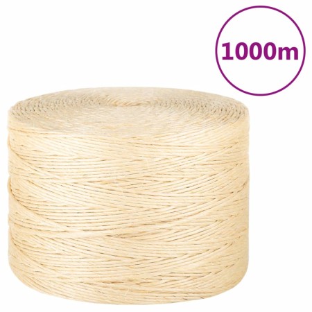 Cuerda 100% sisal 3 mm 1000 m von , Seile und Metallschnüre - Ref: Foro24-155006, Preis: 53,65 €, Rabatt: %