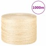 Cuerda 100% sisal 3 mm 1000 m von , Seile und Metallschnüre - Ref: Foro24-155006, Preis: 53,65 €, Rabatt: %