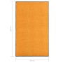 Felpudo lavable naranja 90x150 cm von , Fußmatten - Ref: Foro24-323455, Preis: 67,88 €, Rabatt: %