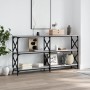 Mesa consola madera de ingeniería gris Sonoma 156x28x80,5 cm von , Seitentische - Ref: Foro24-835427, Preis: 63,56 €, Rabatt: %